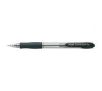 Pilot Super Grip retractable ballpoint pen with 0.7mm tip, 0.3mm line width and black ink