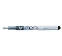 Pilot Sv4W01 Vpen Disposable Black Ink Fountain Pen Barrel - White