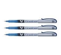 Pilot Liquid Ink V fineliner Pen, 0.5mm line Width with Blue Ink