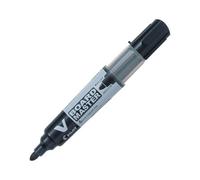 Pilot V Board Marker - 1 Pack (Black) Bullet Tip - Ideal For Dynamic Whiteboard Presentations