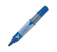Pilot V Board Marker - 1 Pack (Blue) Medium Bullet Tip - Dynamic Whiteboard Presentations