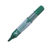PILOT Set of 3 marker pens BOARD MASTER Whiteboard V Angled Green Rechargeable Battery