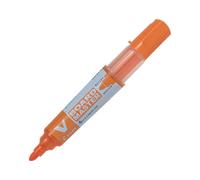 Pilot V Board Marker - 1 Pack (Orange) Medium Bullet Tip - Dynamic Whiteboard Presentations