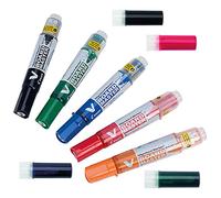 Pilot V-Board Master Drywipe Markers Classpack Assorted (Pack 30 Pens and 20 Refills) - 5012052029651