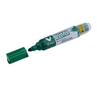 Pilot V Board Marker Pen, Green (Pack of 10)