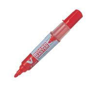 Pilot V Board Marker Set - 10 Pack (Red) Medium Bullet Tip - Dynamic Whiteboard Presentations