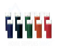 Pilot V Board Master Refill Set - 10 Pack (2 Blue, 2 Black, 2 Green, 2 Orange, 2 Red) - Perfect For Fresh Whiteboard Markers