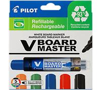 Pilot V-Board Master Whiteboard Marker Assorted Medium Bullet 2 - 2.3 mm Pack of 5