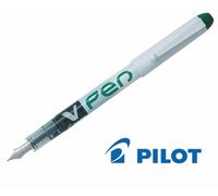 Pilot V Pen Disposable Fountain Pen All Colours & Multiple Quantities Available