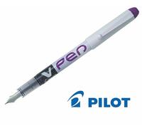 Pilot V Pen Disposable Fountain Pen All Colours & Multiple Quantities Available