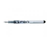 Pilot V-Pen Disposable Fountain Pen Black Pack of 12Black