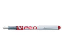 Pilot V Pen Disposable Fountain Pen Erasable Liquid Ink Medium Nib 0.58 SVPN-4W