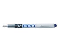 Pilot V Pen Disposable Fountain Pen Erasable Liquid Ink Medium Nib 0.58 SVPN-4W