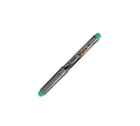Pilot V-Pen Disposable Fountain Pen Green Medium Nib Silver Fountain Pens Pack of 3
