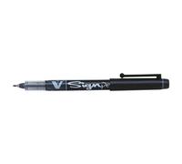 Pilot V Sign Liquid Ink Pen 2Mm Tip 0.6Mm Line Black (Pack 12) - 301101201