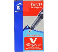 Pilot Pen V Sign Liquid Ink Pen - 2 mm tip (0.6 mm line) - Light Blue Pack of 12