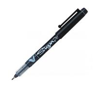 Pilot V Sign Pen Set - 12 Pack (Black) 0.6mm Tip / 1.0mm Medium Line - Precision Writing