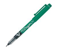Pilot V Sign Pen Set - 12 Pack (Green) 0.6mm Tip / 1.0mm Medium Line - Precision Writing