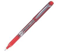 Pilot V10 Hi-tecpoint liquid ink rollerball pen, 1.0mm ball with red ink and broad 0.7mm line width