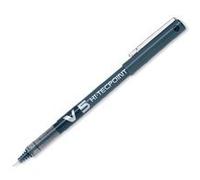 Pilot V5 Black 1pc (S) - Ballpoint Pens (Black, Black, 1 pc (S))