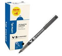 Pilot V5 HI-TECPOINT VALUE PACK Stick pen Black 20 pc(s)