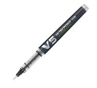 Pilot V5 liquid Ink Refillable Rollerball Pen - Black