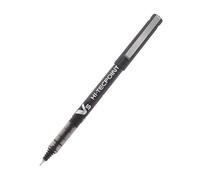 Pilot V5 Liquid Ink Rollerball 0.5 mm Tip - Black, Box of 12