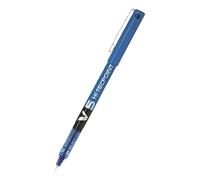 Pilot Pen Roller Pen V5 Hi-Tecpoint Liquid Ink Blue (Pack of 20)