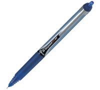 Pilot V5 RT Hi-Tecpoint Retractable Liquid Ink Rollerball Pen 0.5mm Pack of 6 (Blue)