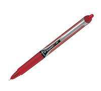 Pilot V5 RT Rollerball Line Retractable Hi-Techpoint 0.5mm Tip 0.3mm Line Red Ref 105101202 [Pack 12]