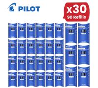 Pilot V7 Cartridge System Liquid Ink Refills Fine Line Writing Pack of 3 Blue