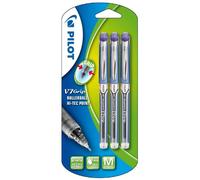 Pilot V7 Grip Liquid Ink Rollerball 0.7 mm Tip (Pack of 3) - Blue
