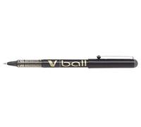 Box of 12 Pilot V-Ball Roller Pens 0.7mm Black BL-VB7 New