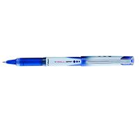 Pilot Vball VB5 Rollerball Pen with Rubber Grip 0.5mm Tip 0.25mm Line Blue Ref BLNVBG5 03 [Pack 12]