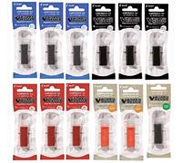 Pilot VBoard Master Refills for Whiteboard 12 Units (3 Blue, 3 Black, 3 Red, 2 Orange and 1 Green)