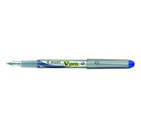 Pilot V-Pen Silver Black fountain pen