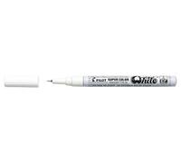 Pilot White Extra Fine Super Colour Permanent Pens (12 Pens)