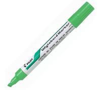 Pilot Whiteboard Marker Chisel 3.0-6.0 mm Tip - Green, Box of 12