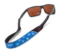 Pilotfish Floating Sunglasses Strap, Premium Lightweight Neoprene Eyewear Retainer for Men & Women, Soft and Flexible Shark Bait