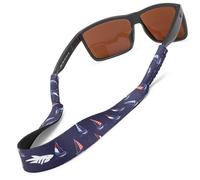 Pilotfish Neoprene Eyewear Retainer Sunglasses Strap - Premium, Lightweight, Perfect Size for Men & Women