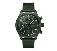 Pilot's Chronograph Top Gun Edition Woodland 44.5mm Mens Watch Green