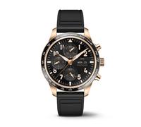 Pilot's Performance Chronograph 41mm Mens Watch Black Rubber