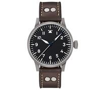 Pilot's watch original Mülheim an der Ruhr by Laco - Made in Germany - 39 mm diameter manual winding watch - unique quality. Outstanding workmanship, waterproof in a timeless design since 1925.