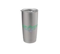 Pilots Wings Silhouette Aviation Enthusiast Stuff | Pilot Stainless Steel Insulated Tumbler