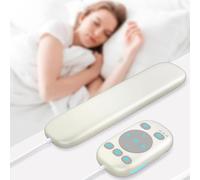 PILSAMAS Bone Conduction Pillow Speakers for Sleeping Bluetooth with Wired Remote, 3 Timers, 24H for Podcasts, Audiobooks, 36 Built-in Sleep Sounds White Noise Machine for Adults, Kids, Side Sleepers