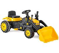 Pilsan Active Pedal Go Kart Ride On Tractor, Kids Ride On Tractor with Front Loader, Adjustable Seat, Squeaky horn, 3+ Years