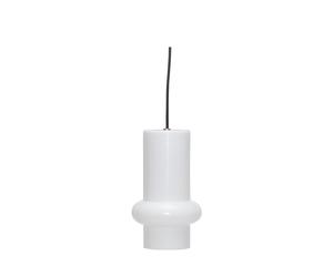 Pilule Down Pendant Shiny White