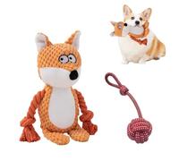 pilyero Pack of 2 Indestructible Dog Toys, Small Dogs, Dog Toys, for Dog Teeth Grinding, Pet Interaction, Tug of War, for Small Dogs, Medium Puppies
