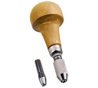 Pilz Pressure Drill Handle, Rotary Wire Wrap Drilling Tool for Wood and Soft Drilling Applications, Chuck, Rotary Tool