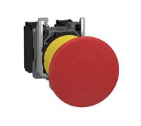 XB5AT845 Switch: Safety - 22mm Rod.Pos: 2 NC + NO Red Missing SCHNEIDER EL